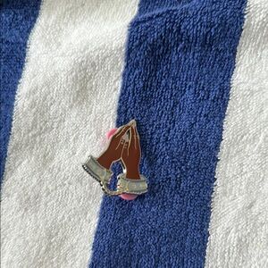 Praying Hands Enamel Pin